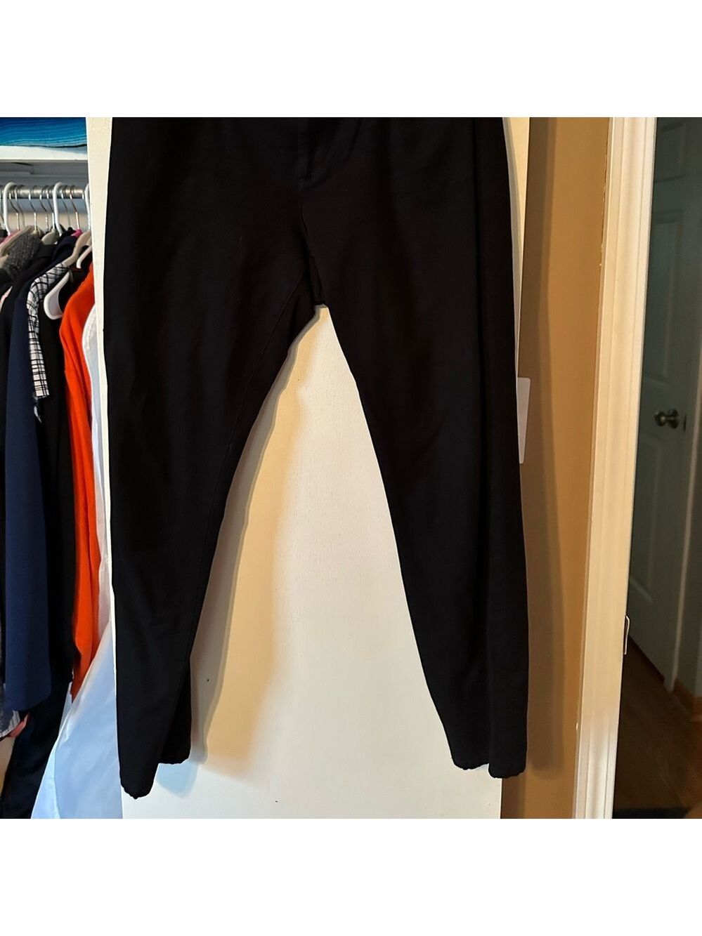 Athleta Navy Wide Leg Pants Women's - Picture 5 of 5
